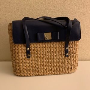 Kate Spade straw bag